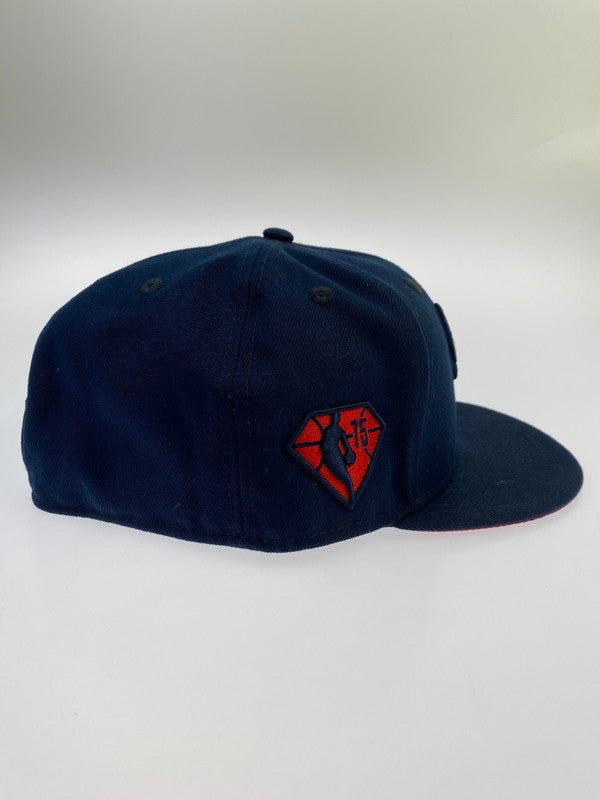 【中古品】【メンズ】 NEW ERA ニューエラ BULLS 75TH ANV キャップ ブルズ 帽子 185-241111-me-28-min サイズ：62.5cm カラー：ネイビー 万代Net店