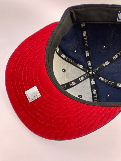 【中古品】【メンズ】 NEW ERA ニューエラ BULLS 75TH ANV キャップ ブルズ 帽子 185-241111-me-28-min サイズ：62.5cm カラー：ネイビー 万代Net店