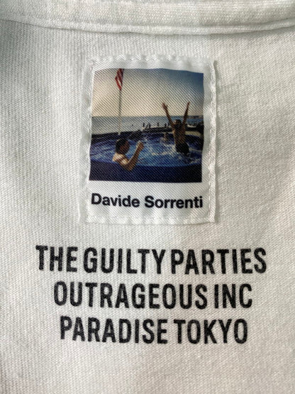 【中古品】【メンズ】 WACKO MARIA ワコマリア ×DAVIDE SORRENTI ダヴィデソレンティ DAVIDESORRENTI-WM-TEE03 CREW NECK T-SHIRT(TYPE 3) 半袖Tシャツ 142-241109-AS-51-min サイズ：XL カラー：ホワイト 万代Net店