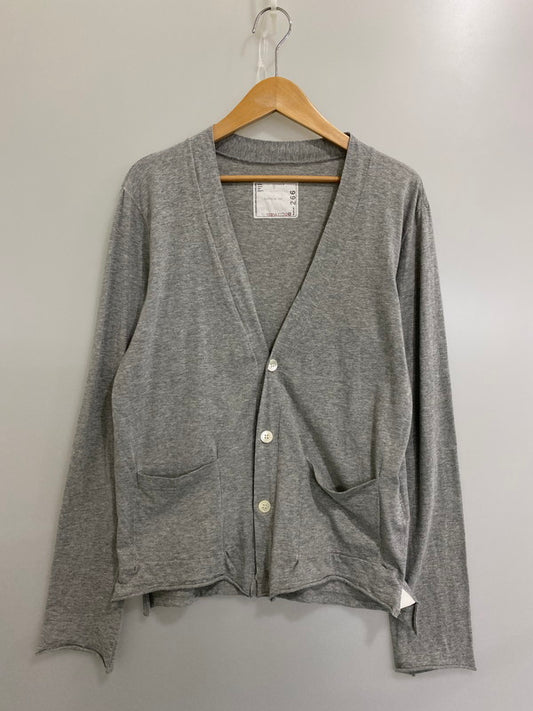 【中古品】【メンズ】 Sacai サカイ 12-00266M カットソーカーディガン 140-241109-AS-47-min サイズ：2 カラー：グレー 万代Net店