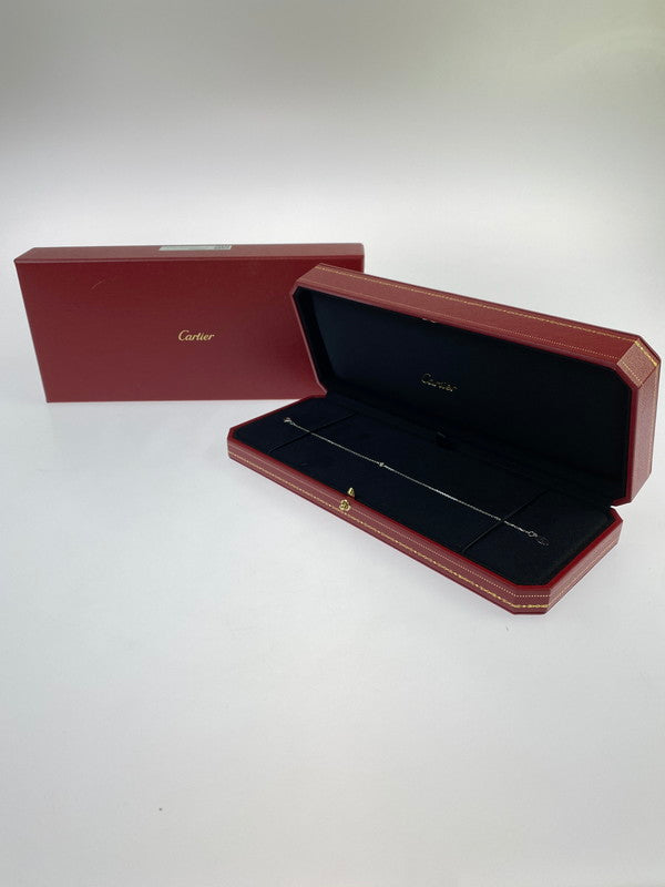 【中古美品】【メンズ/レディース】 CARTIER カルティエ ダムール ブレスレット アクセサリー 182-241112-AS-30-min カラー：シルバー 万代Net店