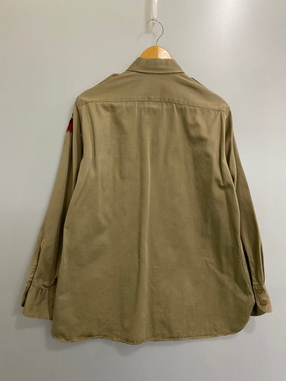 【中古品】【メンズ】  HUNGARY ARMY ハンガリーアーミー 60-70S OFFICER SHIRT アウター 146-241109-AS-65-min カラー：ベージュ 万代Net店