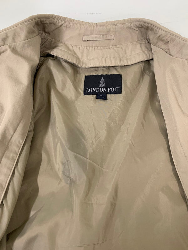 【中古品】【メンズ】 LONDON FOG ロンドンフォグ SOUTIEN COLLAR COAT ステンカラーコート アウター 146-260409-SH-51-min サイズ：M カラー：サンドベージュ 万代Net店