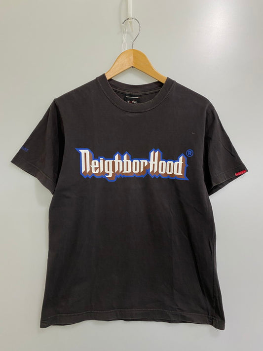 【中古品】【メンズ】 NEIGHBORHOOD ネイバーフッド 00’S LOGO TEE ロゴ Tシャツ 半袖トップス 142-241105-me-63-min カラー：ダークグレー系 万代Net店