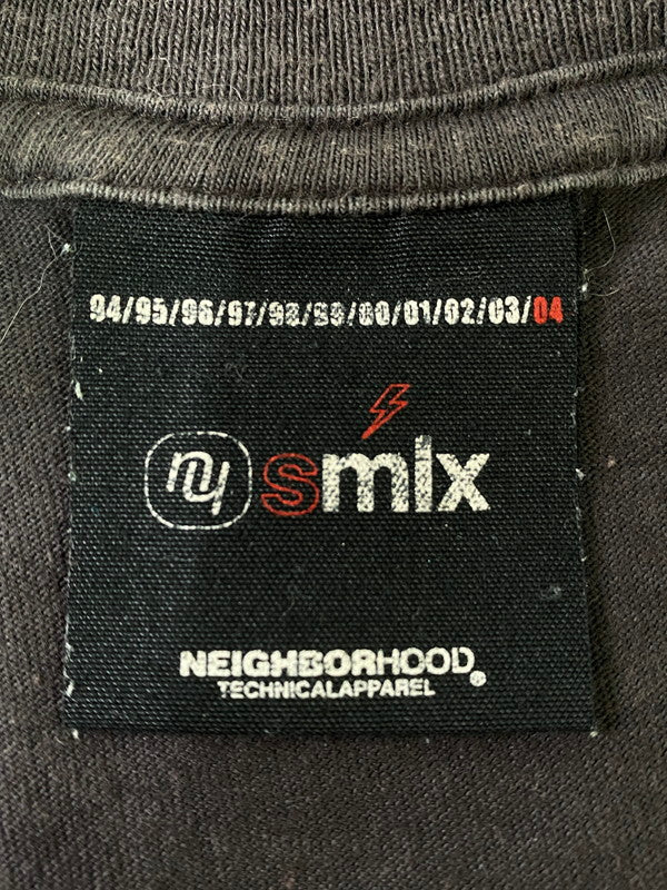 【中古品】【メンズ】 NEIGHBORHOOD ネイバーフッド 00’S LOGO TEE ロゴ Tシャツ 半袖トップス 142-241105-me-63-min カラー：ダークグレー系 万代Net店