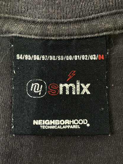 【中古品】【メンズ】 NEIGHBORHOOD ネイバーフッド 00’S LOGO TEE ロゴ Tシャツ 半袖トップス 142-241105-me-63-min カラー：ダークグレー系 万代Net店