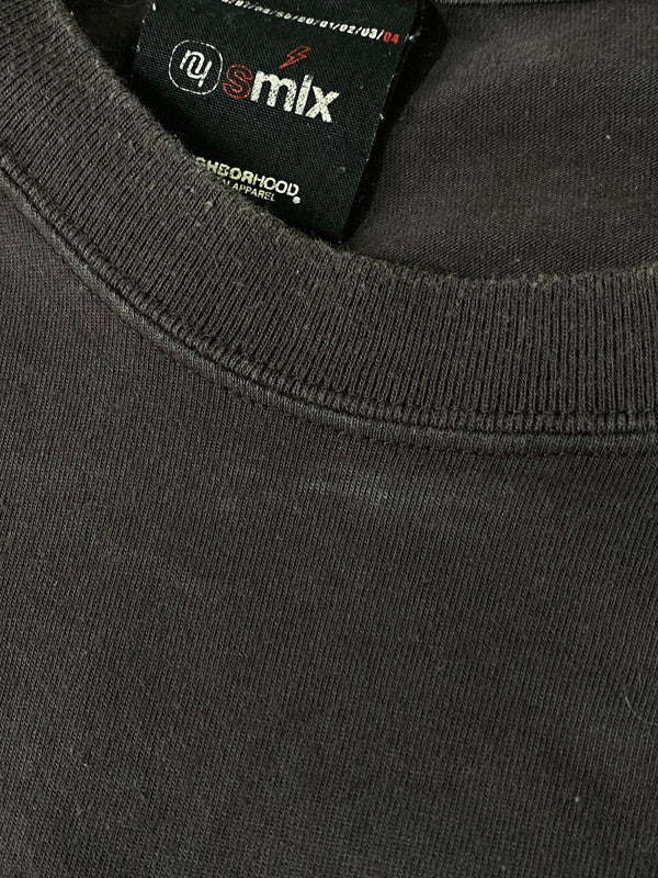 【中古品】【メンズ】 NEIGHBORHOOD ネイバーフッド 00’S LOGO TEE ロゴ Tシャツ 半袖トップス 142-241105-me-63-min カラー：ダークグレー系 万代Net店