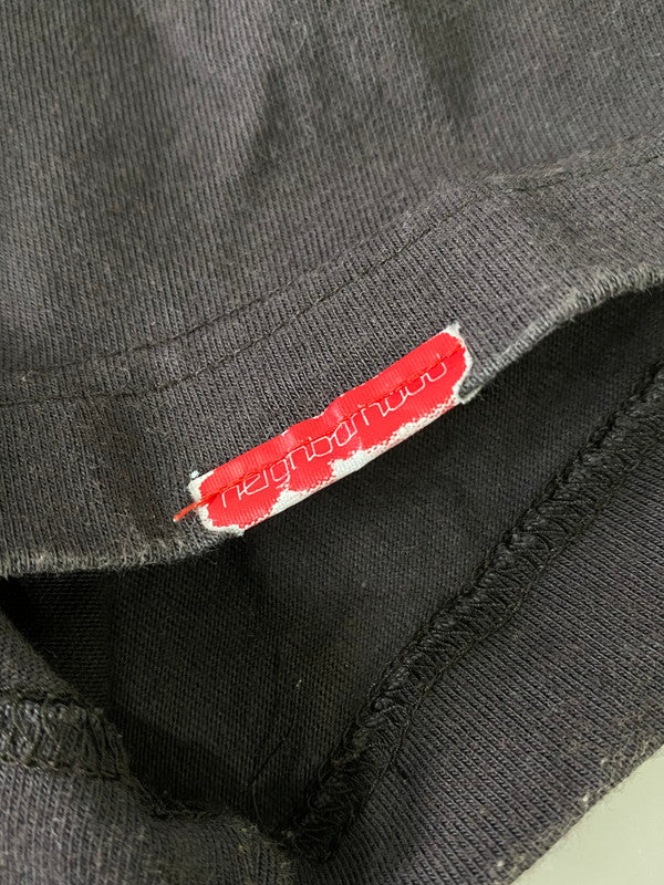 【中古品】【メンズ】 NEIGHBORHOOD ネイバーフッド 00’S LOGO TEE ロゴ Tシャツ 半袖トップス 142-241105-me-63-min カラー：ダークグレー系 万代Net店