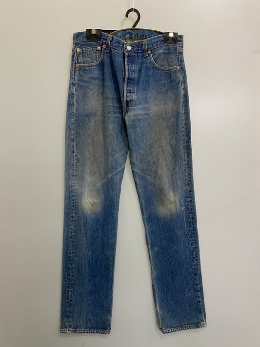 【中古品】【メンズ】 Levi's リーバイス 501-0115 90’S 501 DENIM PANT デニムパンツ ボトムス 157-241114-jt-32-min サイズ：34×36 カラー：インディゴ 万代Net店