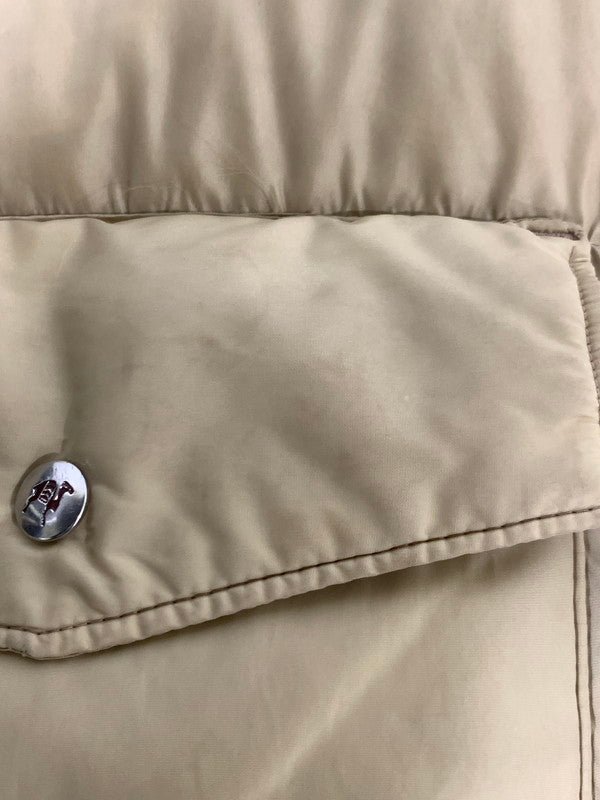 【中古品】【メンズ】 CAMELLIA カメリア DOWN VEST ダウン ベスト 146-241107-me-38-min サイズ：S カラー：ブラウン/ベージュ 万代Net店