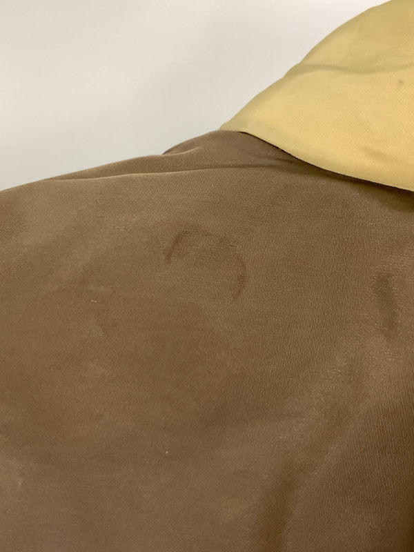 【中古品】【メンズ】 CAMELLIA カメリア DOWN VEST ダウン ベスト 146-241107-me-38-min サイズ：S カラー：ブラウン/ベージュ 万代Net店