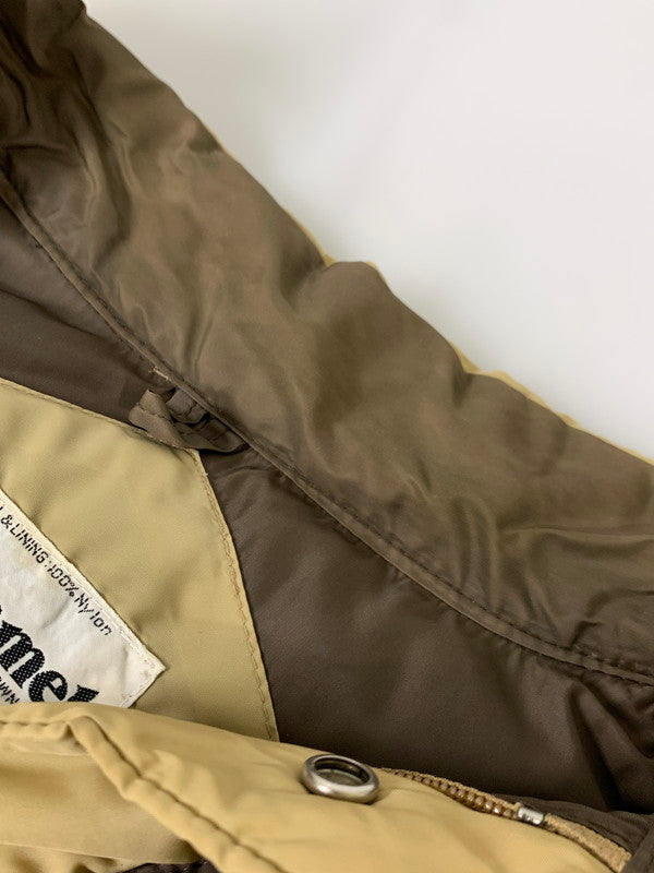 【中古品】【メンズ】 CAMELLIA カメリア DOWN VEST ダウン ベスト 146-241107-me-38-min サイズ：S カラー：ブラウン/ベージュ 万代Net店