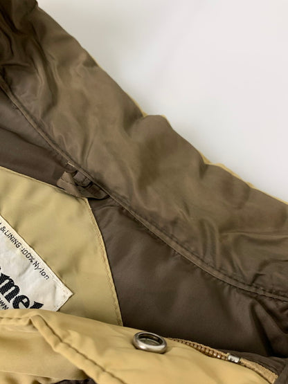 【中古品】【メンズ】 CAMELLIA カメリア DOWN VEST ダウン ベスト 146-241107-me-38-min サイズ：S カラー：ブラウン/ベージュ 万代Net店