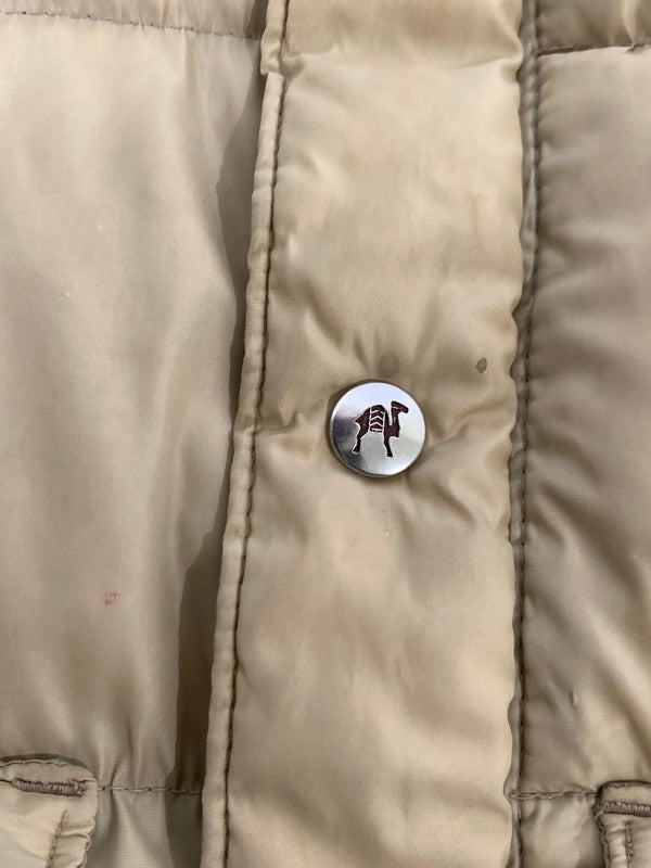 【中古品】【メンズ】 CAMELLIA カメリア DOWN VEST ダウン ベスト 146-241107-me-38-min サイズ：S カラー：ブラウン/ベージュ 万代Net店