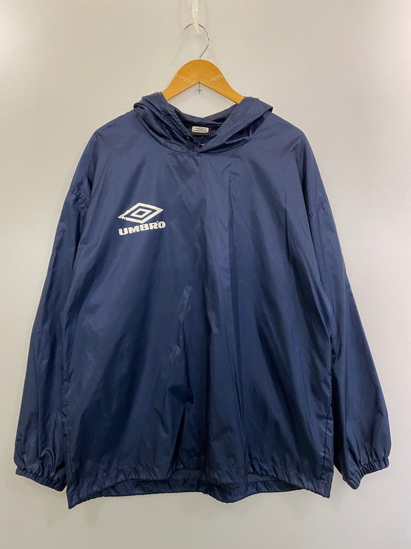 【中古品】【メンズ】  UMBRO アンブロ 00'S ナイロンプルオーバー アウター 146-241109-AS-32-min サイズ：O カラー：ネイビー 万代Net店