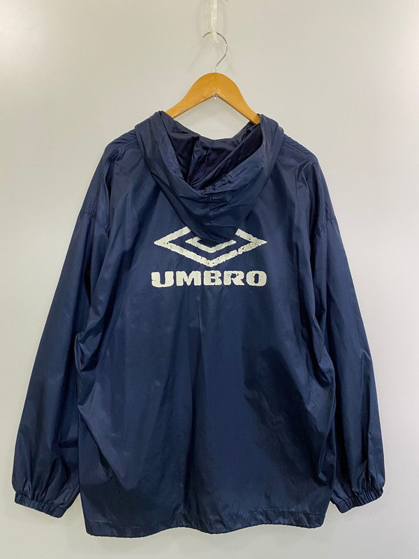 【中古品】【メンズ】  UMBRO アンブロ 00'S ナイロンプルオーバー アウター 146-241109-AS-32-min サイズ：O カラー：ネイビー 万代Net店