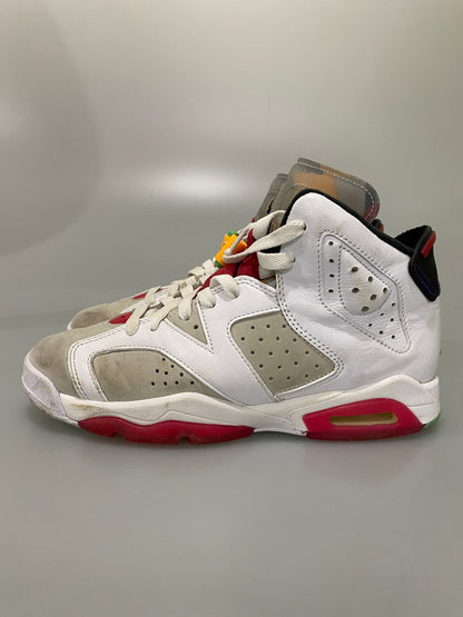 【現状渡し品】【レディース】 NIKE ナイキ 384665-062 AIR JORDAN 6 GS 靴 シューズ スニーカー SNEAKERS 166-250114-ks-03-min サイズ：23.5cm カラー：ホワイト/レッド 万代Net店