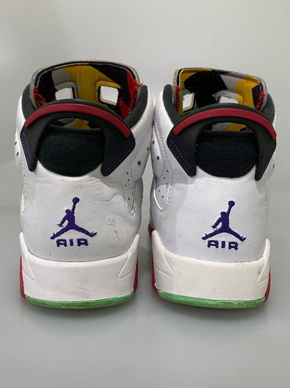 【現状渡し品】【レディース】 NIKE ナイキ 384665-062 AIR JORDAN 6 GS 靴 シューズ スニーカー SNEAKERS 166-250114-ks-03-min サイズ：23.5cm カラー：ホワイト/レッド 万代Net店
