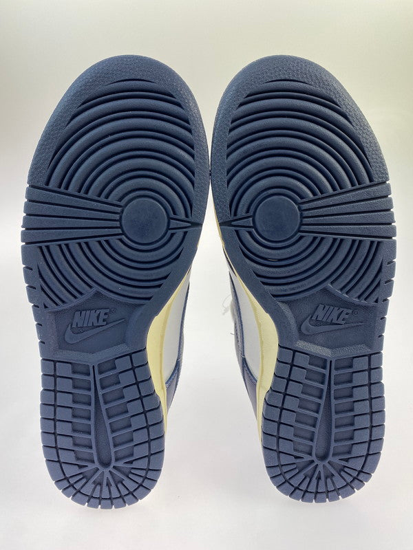 【中古美品】【メンズ/レディース】 NIKE ナイキ DD1503-115 WMNS DUNK LOW"VINTAGE NAVY" 靴 シューズ スニーカー 160-241106-AS-30-min サイズ：26.0cm カラー：ネイビー/ホワイト 万代Net店