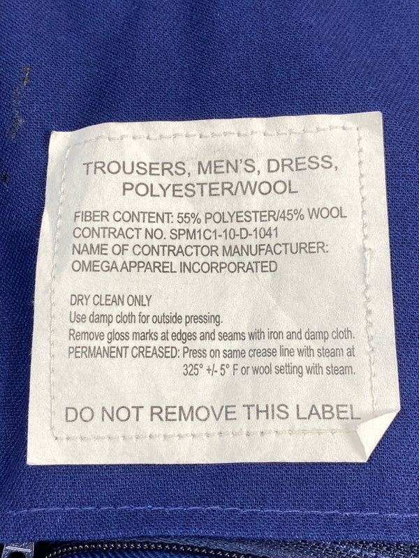 【中古品】【メンズ】 アメリカ国防兵站局 DEFENSE LOGISTICS AGENCY WORK PANT ディフェンス ロジスティクス エージェンシー ワークパンツ メンズ ボトムス 157-260617-KS-19-min サイズ：32L カラー：ネイビー/イエロー 万代Net店