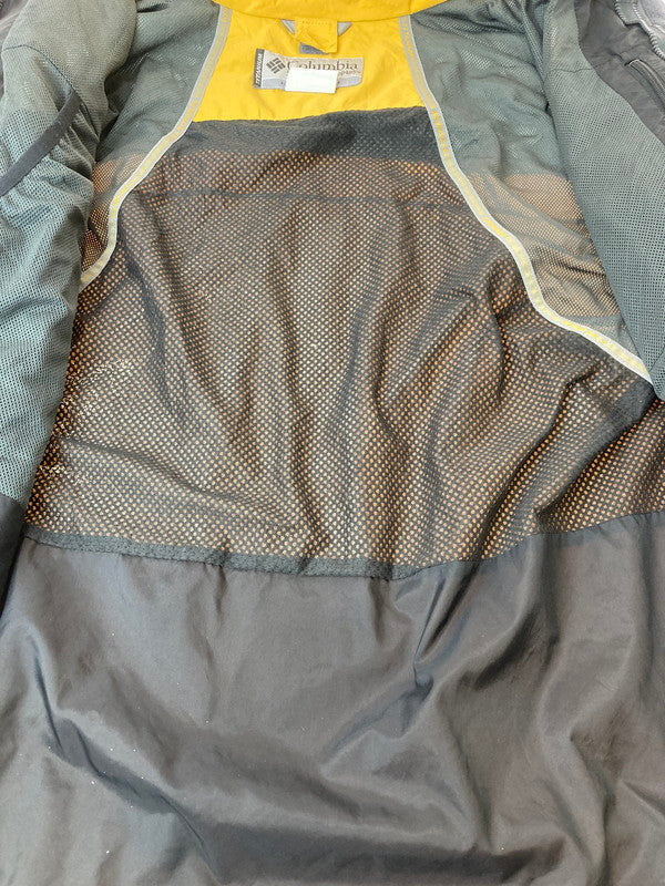 【中古品】【メンズ】 Columbia コロンビア TITANIUM TECH INTERCHANGE GRAY WATERPROOF HOODED JACKET アウター ナイロン 144-241106-AS-8-min サイズ：XL カラー：イエロー 万代Net店