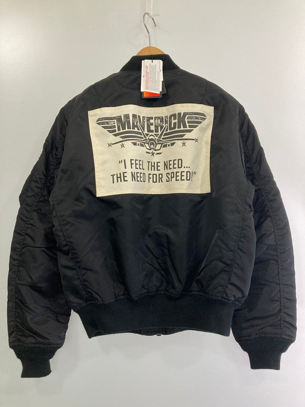 【中古美品】【メンズ】 AVIREX アヴィレックス 6102197 MA-1 COMMERCIAL TOP GUN MAVERICK アウター 145-241106-AS-11-min サイズ：M カラー：ブラック 万代Net店