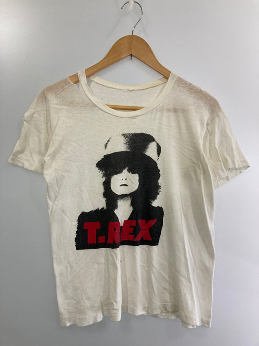 【現状渡し品】【メンズ】  USED 80S T.REX MARC BOLAN PRINTED T-SHIRT Tシャツ 半袖トップス 146-241115-me-49-min カラー：ホワイト 万代Net店