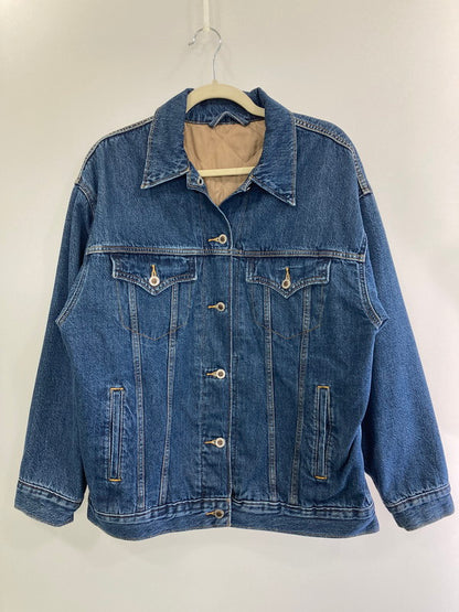 【中古品】【レディース】 Levi's リーバイス SILVERTAB シルバータブ A3505-0001 ルーズフィット トラッカージャケット アウター 169-241115-me-51-min カラー：インディゴ 万代Net店