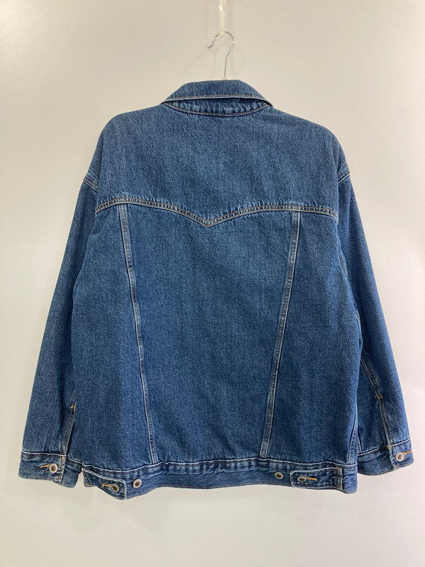 【中古品】【レディース】 Levi's リーバイス SILVERTAB シルバータブ A3505-0001 ルーズフィット トラッカージャケット アウター 169-241115-me-51-min カラー：インディゴ 万代Net店