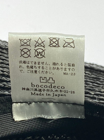 【中古美品】【メンズ/レディース】 STEVEN ALAN STRW O/S HAT8138-599-0533-0970 スティーブンアラン ストローハット 麦わら帽子 185-241113-yn-28-min サイズ：3 カラー：ブラック 万代Net店