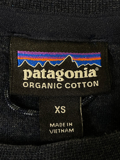 【現状渡し品】【メンズ】 PATAGONIA パタゴニア 20SS オーガニックコットン ダイヤモンドキルトスウェット 25320 メンズ 長袖 トップス 144-260702-hu-31-min サイズ：ＸＳ カラー：ネイビー 万代Net店