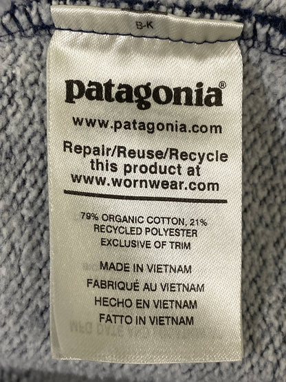【現状渡し品】【メンズ】 PATAGONIA パタゴニア 20SS オーガニックコットン ダイヤモンドキルトスウェット 25320 メンズ 長袖 トップス 144-260702-hu-31-min サイズ：ＸＳ カラー：ネイビー 万代Net店