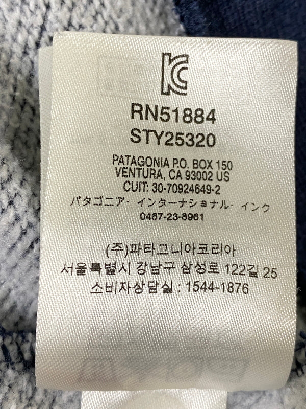【現状渡し品】【メンズ】 PATAGONIA パタゴニア 20SS オーガニックコットン ダイヤモンドキルトスウェット 25320 メンズ 長袖 トップス 144-260702-hu-31-min サイズ：ＸＳ カラー：ネイビー 万代Net店