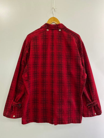 【中古品】【メンズ】 Engineered Garments エンジニアードガーメンツ FIREMAN COAT ファイヤーマンコート ジャケット アウター 140-241107-me-02-min サイズ：M カラー：レッド 万代Net店