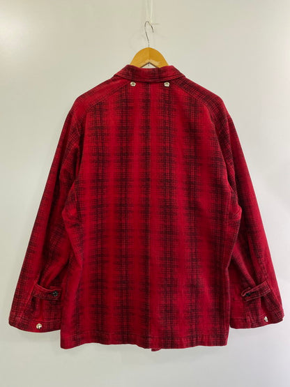 【中古品】【メンズ】 Engineered Garments エンジニアードガーメンツ FIREMAN COAT ファイヤーマンコート  ジャケット アウター 140-241107-me-02-min サイズ：M カラー：レッド 万代Net店