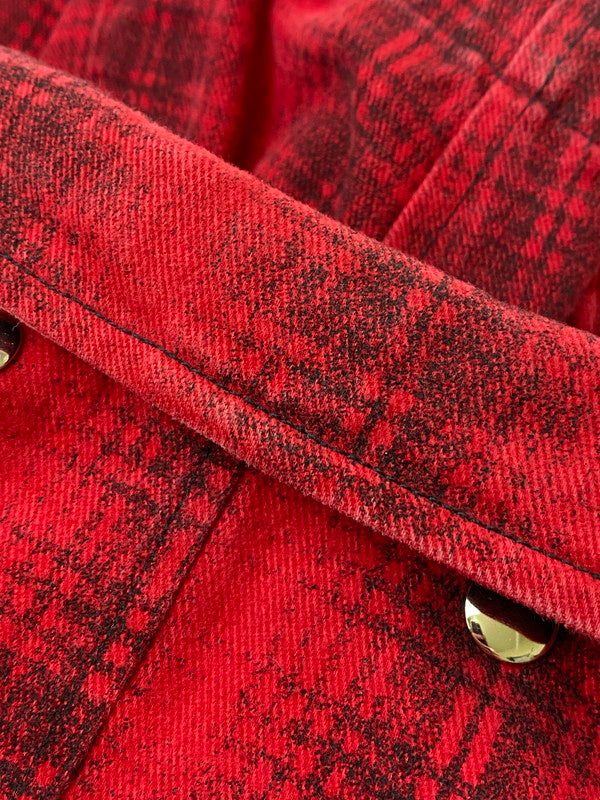 【中古品】【メンズ】 Engineered Garments エンジニアードガーメンツ FIREMAN COAT ファイヤーマンコート ジャケット アウター 140-241107-me-02-min サイズ：M カラー：レッド 万代Net店