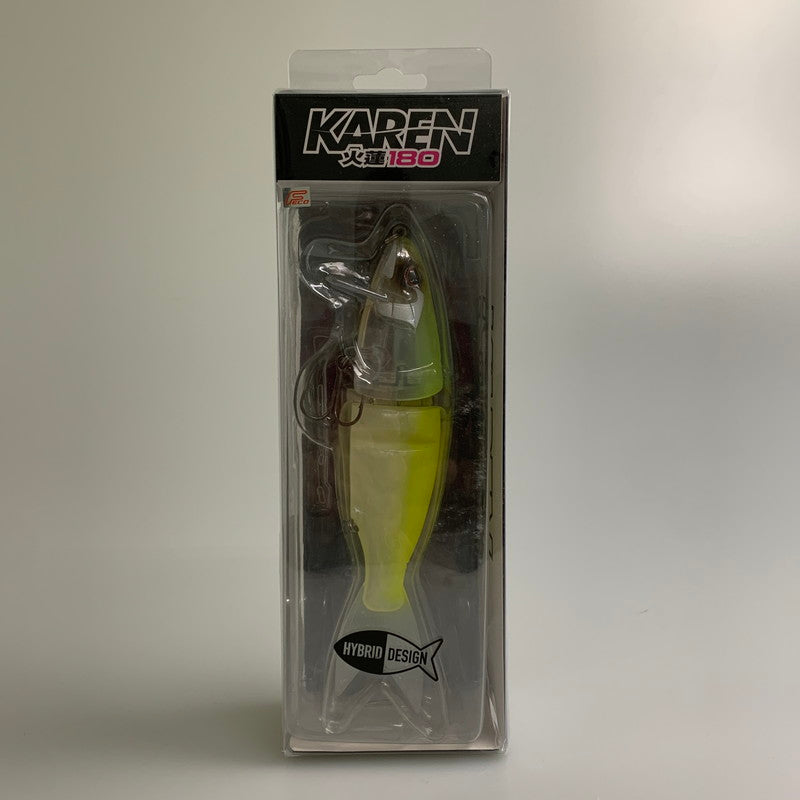 【中古品】 OSP オーエスピー カレン KAREN 180 チャートパックシャイナー ルアー 釣り フィッシィング 135-260330-em-07-min 万代Net店