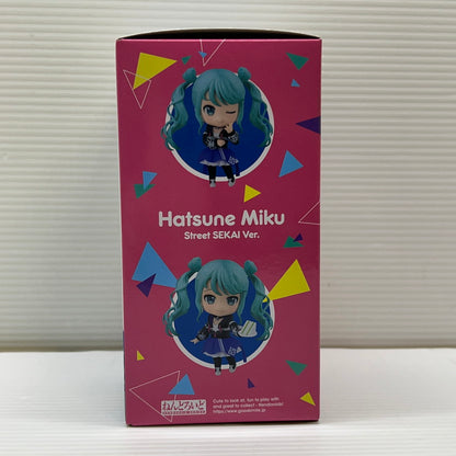 【中古品】 ねんどろいど　初音ミク ストリートのセカイver. フィギュア グッドスマイルカンパニー 052-251201-em-05-min 万代Net店