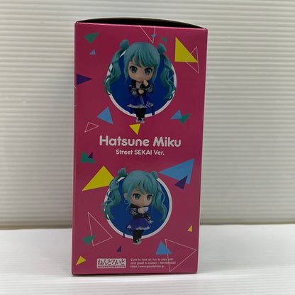 【中古品】 ねんどろいど　初音ミク ストリートのセカイver. フィギュア グッドスマイルカンパニー 052-251201-em-05-min 万代Net店