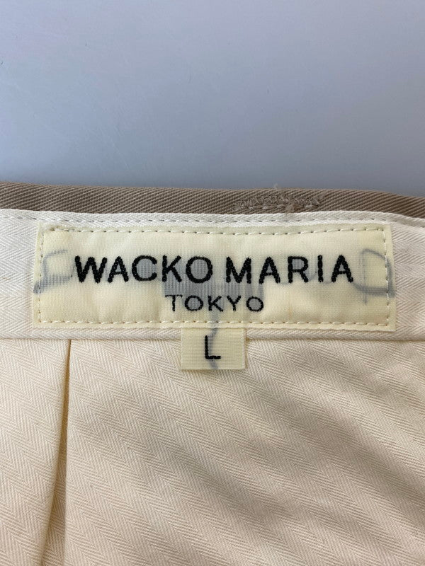 【中古品】【メンズ】 WACKO MARIA ワコマリア 7分丈PANT ボトムス パンツ ズボン 153-241109-AS-38-min サイズ：L カラー：ベージュ 万代Net店