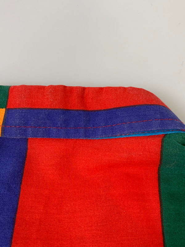 【中古品】【メンズ】 UNKNOWN USED S S COTTON SHIRT アンノウンユーズド ショートスリーブ コットンシャツ トップス 146-260409-SH-09-min サイズ：不明 カラー：マルチカラー 万代Net店