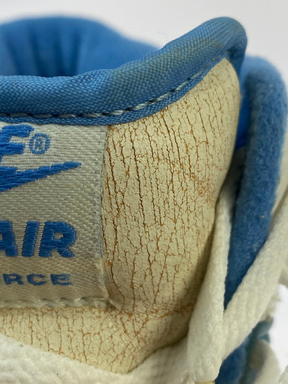 【現状渡し品】【メンズ】 NIKE ナイキ 624006-143 2002 AIR FORCE 2 HIGH UNC 靴 シューズ スニーカー 160-241112-AS-2-min サイズ：27cm カラー：ホワイト/ブルー 万代Net店