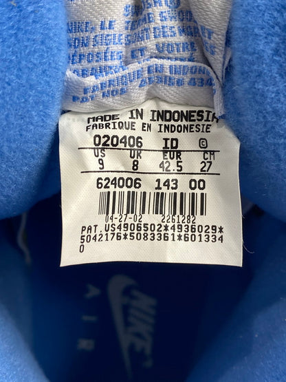 【現状渡し品】【メンズ】 NIKE ナイキ 624006-143 2002 AIR FORCE 2 HIGH UNC 靴 シューズ スニーカー 160-241112-AS-2-min サイズ：27cm カラー：ホワイト/ブルー 万代Net店