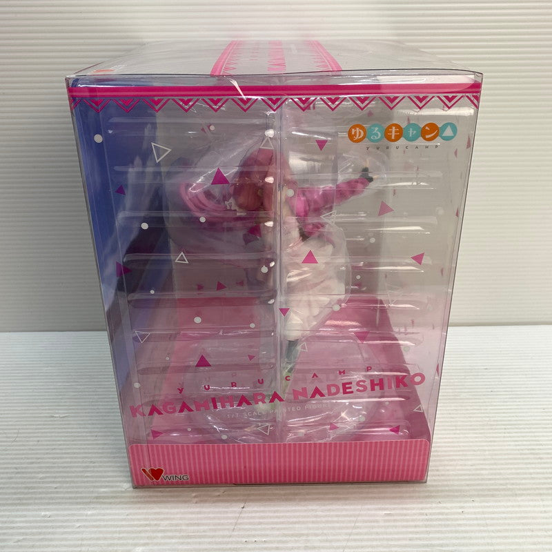 【中古品】 WING ゆるキャン△ 各務原なでしこ 1/7スケールPVC＆ABS製塗装済みフィギュア おもちゃ 053-250908-AS-1-min 万代Net店