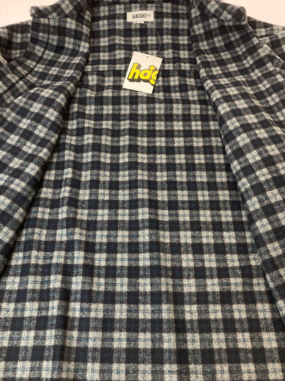 【中古美品】【メンズ】  HAIGHT ヘイト CUT OFF FLANNEL SHIRT 長袖シャツ チェックシャツ 142-241109-AS-5-min サイズ：M カラー：GRAY 万代Net店