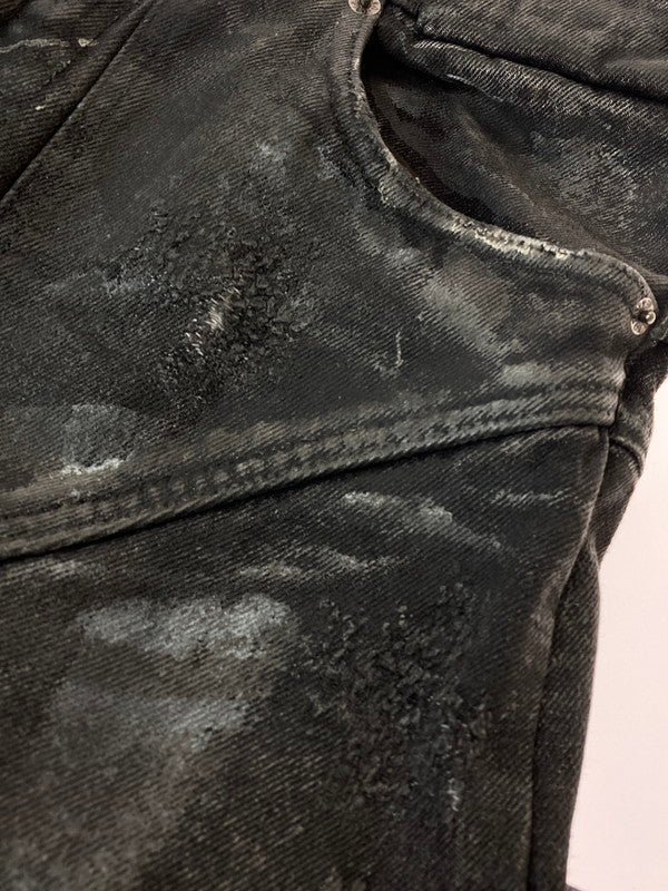 【中古品】【メンズ】 NO FAITH STUDIOS ノーフェイスストゥディオス ARTISANAL DUNE DENIM ボトムス パンツ ズボン 152-241109-AS-22-min サイズ：S カラー：ブラック 万代Net店