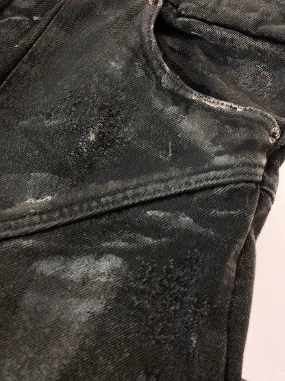 【中古品】【メンズ】 NO FAITH STUDIOS ノーフェイスストゥディオス ARTISANAL DUNE DENIM ボトムス パンツ ズボン 152-241109-AS-22-min サイズ：S カラー：ブラック 万代Net店