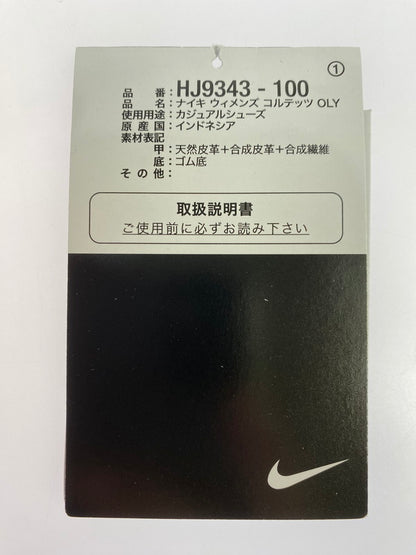 【中古品】【メンズ】 NIKE ナイキ HJ9343-100 W CORTEZ OLY コルテッツ オリンピック スニーカー シューズ 靴 160-241111-me-01-min サイズ：25.5cm　US8.5 カラー：WHITE/OBSIDI-SAIL 万代Net店