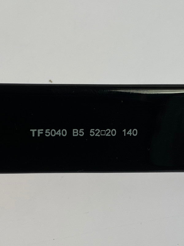 【中古品】【メンズ】  TOMFORD TF5040 トムフォード 眼鏡 メガネ アイウェア 度入り 203-241114-yn-19-min サイズ：52□20 140 カラー：ブラック 万代Net店