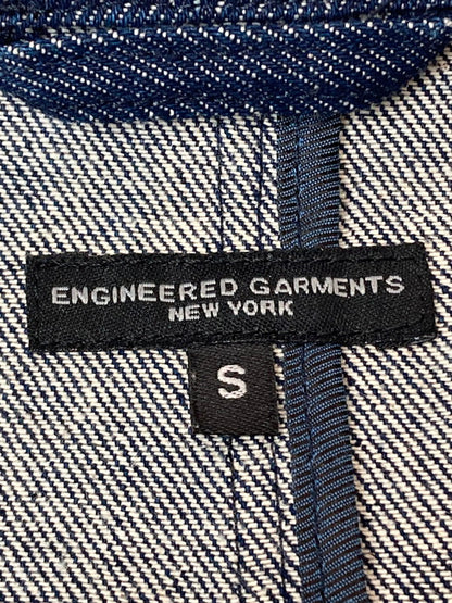 【中古品】【メンズ】 Engineered Garments エンジニアードガーメンツ NB JACKET 12OZ DENIM 12オンス デニムジャケット ライトアウター 140-241113-yn-01-min サイズ：S カラー：インディゴ 万代Net店